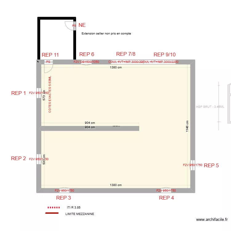 GEUSENS V2. Plan de 