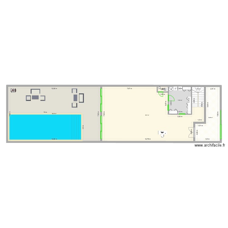 Hoi An - Idée 2. Plan de 23 pièces et 495 m2