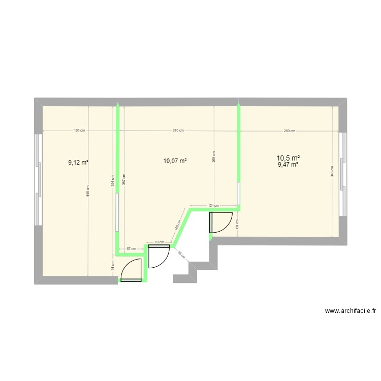Plan Général. Plan de 0 pièce et 0 m2