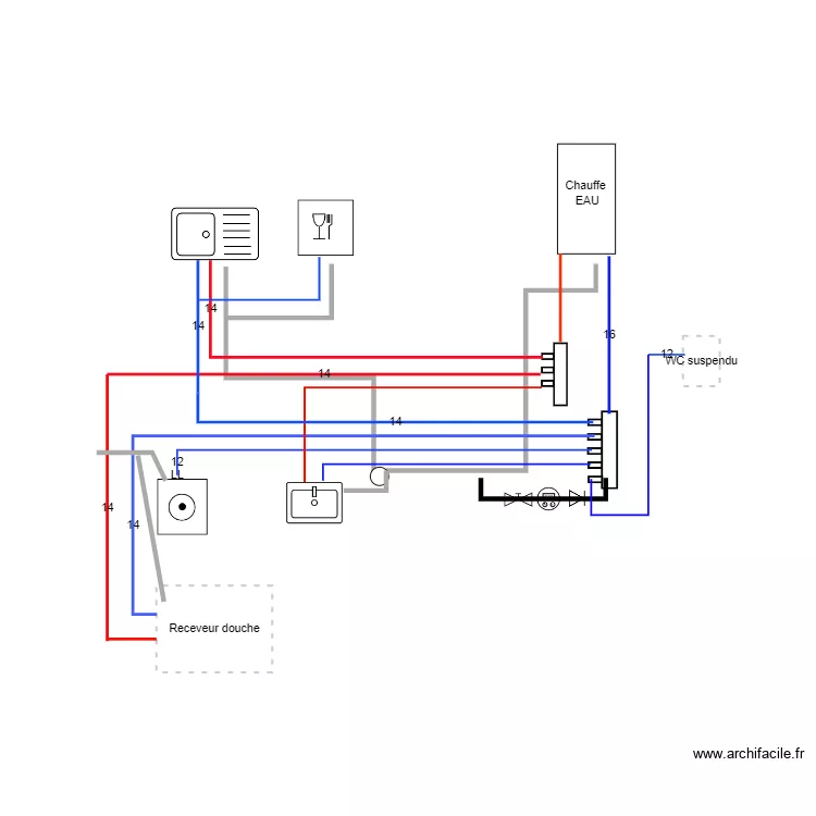 plomberie lezoux 2.0. Plan de 