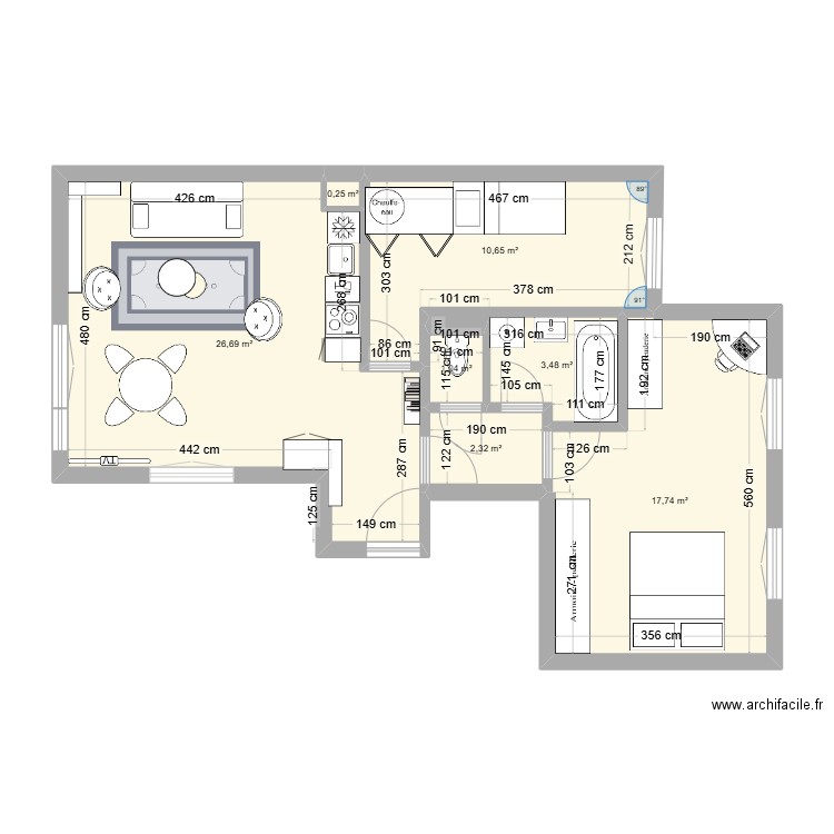essai1. Plan de 0 pièce et 0 m2