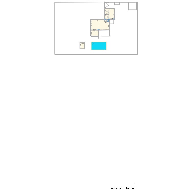 ensemble maison avant ext. Plan de 5 pièces et 104 m2