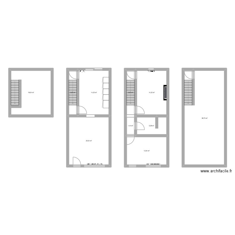 tEST. Plan de 10 pièces et 134 m2