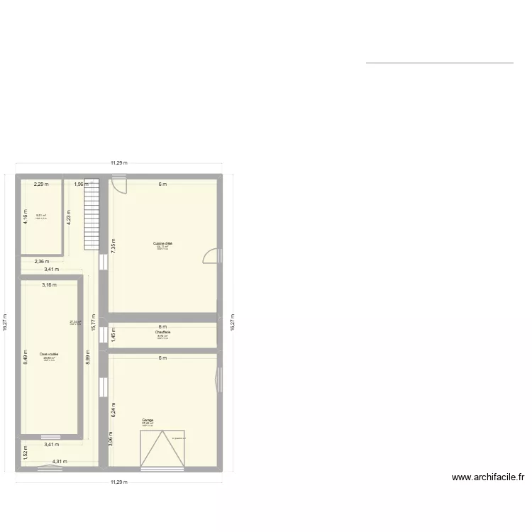 Plan Arnaville sous sol au 18/08 2026. Plan de 6 et 154 m² Plan Arnaville sous sol au 18/08 2026. Plan de 6 et 154 m²