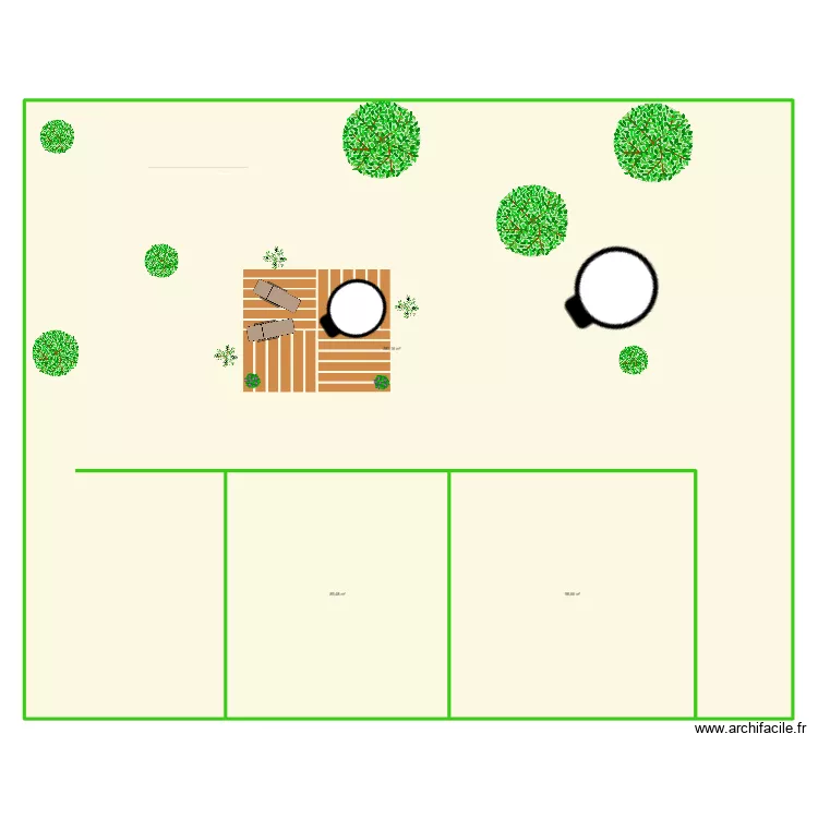 jardin m3. Plan de jardin m3. Plan de