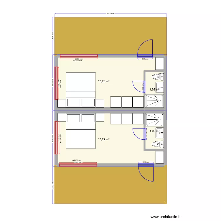Островищи 18. Plan de 