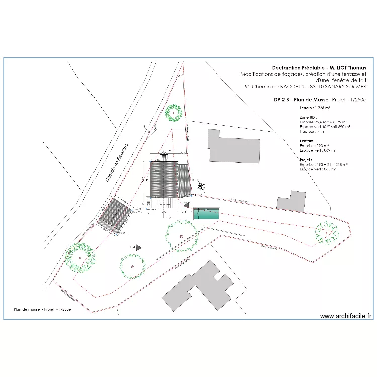pla de masse dp accordé tom . Plan de pla de masse dp accordé tom . Plan de