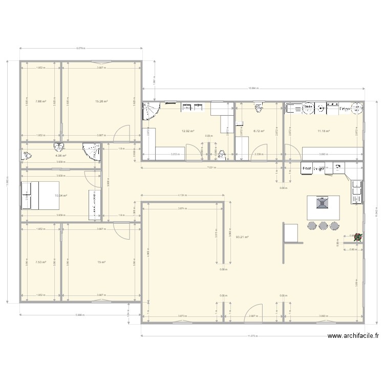 proj 2. Plan de 0 pièce et 0 m2