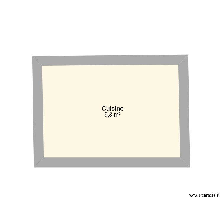 Plans projet branas. Plan de 1 pièce et 9 m2