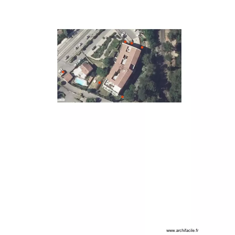 Villa les Gds Pins. Plan de Villa les Gds Pins. Plan de