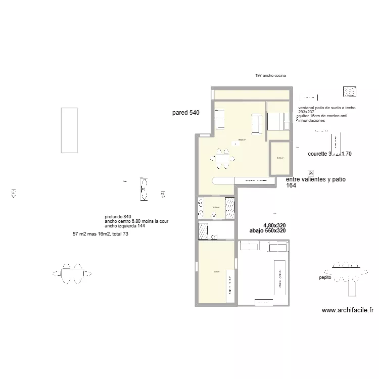 planta baja estrella del mar bis. Plan de 