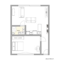 Apartement 1 ch
