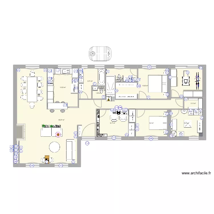 13AVRIL26 ELEC. Plan de 15  et 147 m²