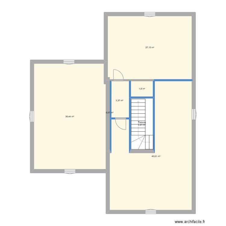 CASTEJA R+2 PRO 2025. Plan de 7 pièces et 117 m2