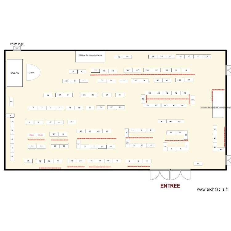 plan de secours saison 6 v5. Plan de 1 pièce et 1115 m2