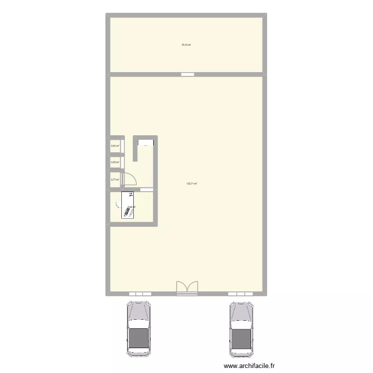 tollens. Plan de 6 pièces et 178 m²