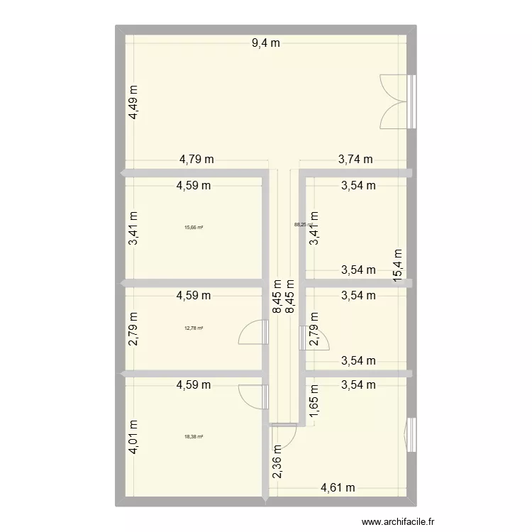 ma maison. Plan de ma maison. Plan de