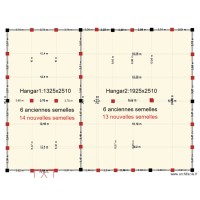 nouvelles semelles  hangar1 et 2