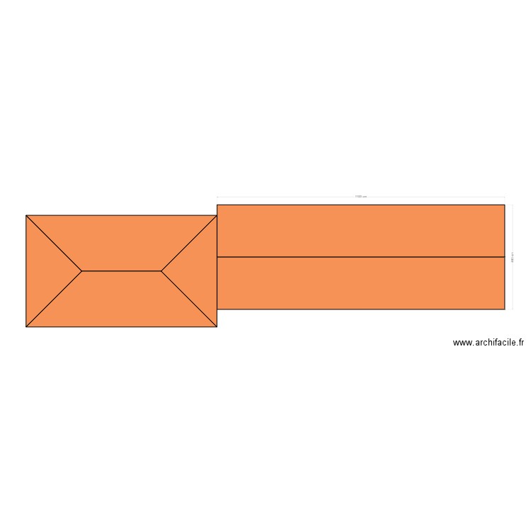 Plan de toiture . Plan de 0 pièce et 0 m2
