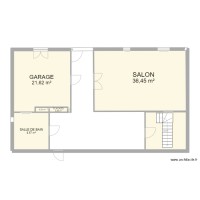 maison - 14m x 8m REZ CHAUSS2E