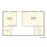 maison - 14m x 8m REZ CHAUSS2E