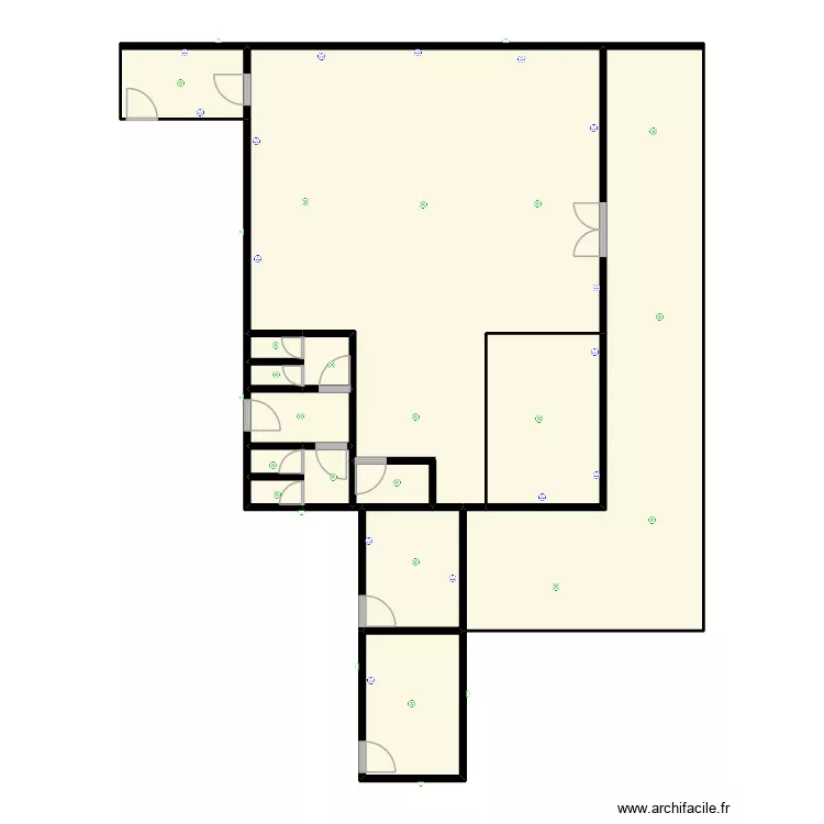 DISCOTEC rectification. Plan de 