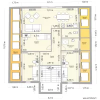 Plan 2eme Etage Existant