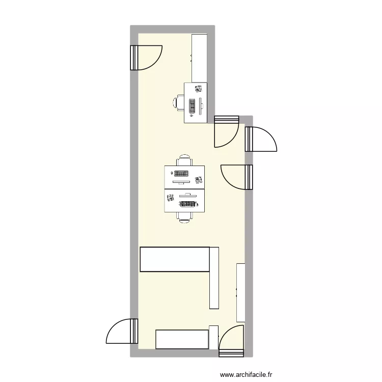 Option 1. Plan de 1  et 36 m²