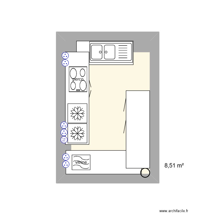 coin bar Artimbale. Plan de 0 pièce et 0 m2