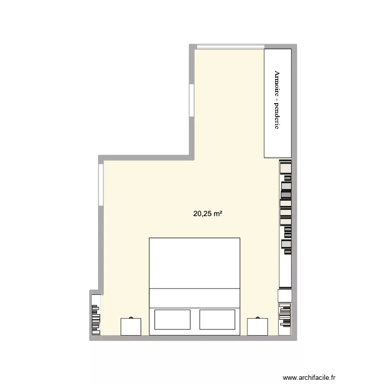 terasse 7eme Mavromichali. Plan de 