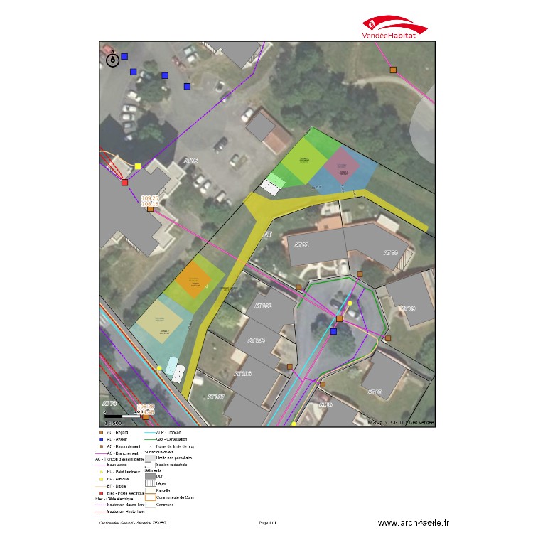 Les HERBIERS - Site 1 demoiselle nv logts-v2. Plan de 0 pièce et 0 m2