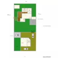plan Villa loc etage 300M2