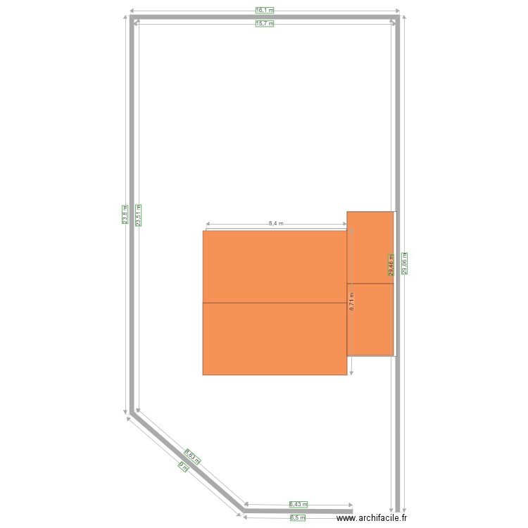 maison. Plan de 0 pièce et 0 m2