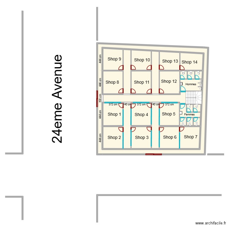 Yannick buyenzi rdc. Plan de 25 pièces et 682 m2
