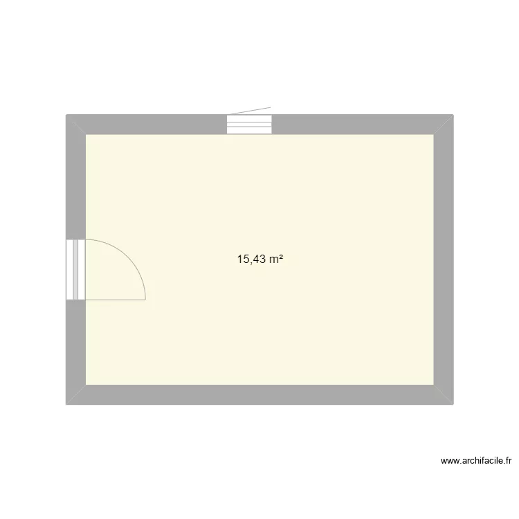 test. Plan de 1  et 15 m²