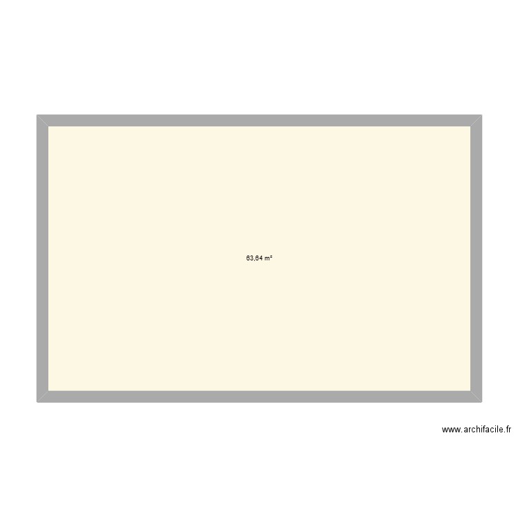 EV - Les eaux vives - 02. Plan de 1 pièce et 64 m2