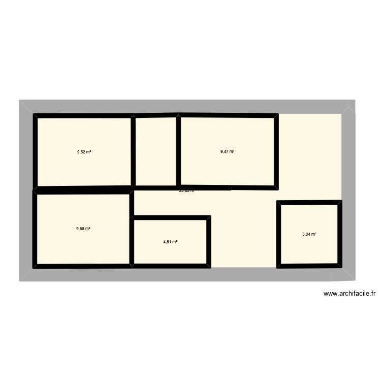 ETAGE. Plan de 0 pièce et 0 m2