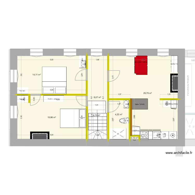 MAISON D HOTES ST GENIS  21022026. Plan de 30  et 417 m²