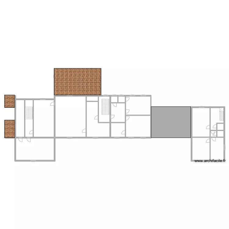 fillaud r+1. Plan de 