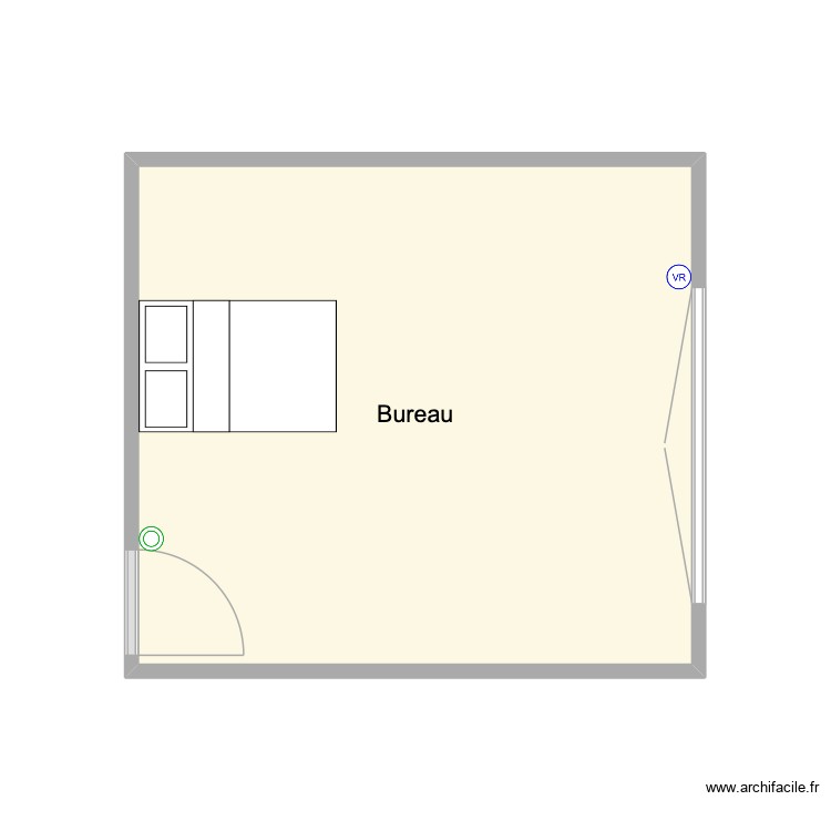 BUREAU. Plan de 0 pièce et 0 m2