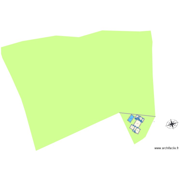 chloe antho. Plan de 11 pièces et 180 m2