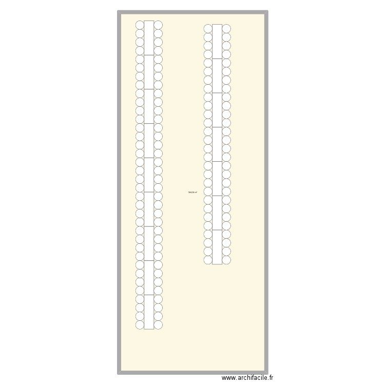Plan de table 10 ans de mariage. Plan de 1 pièce et 344 m2