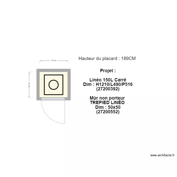 MORLET PLAN. Plan de 