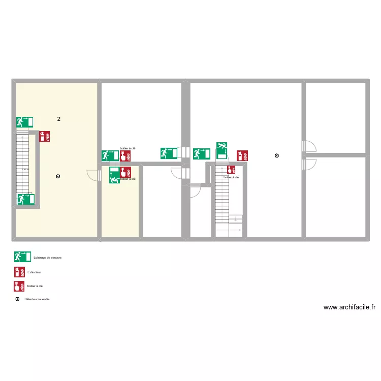 implantation 2emeA. Plan de implantation 2emeA. Plan de