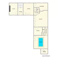 PLAN RDC MAISON ST VICTOR