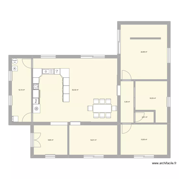 Maison1. Plan de 9 et 145 m² Maison1. Plan de 9 et 145 m²
