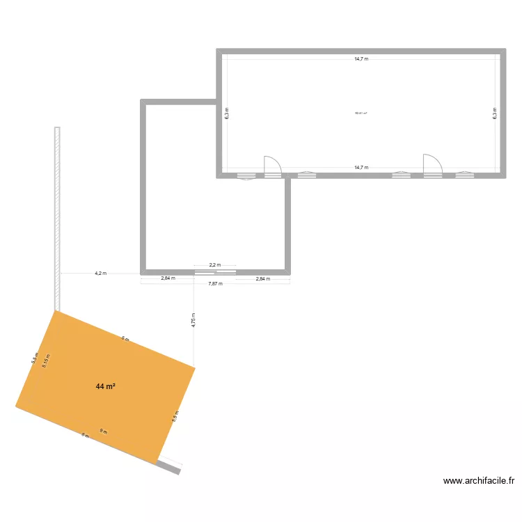 carport2. Plan de carport2. Plan de