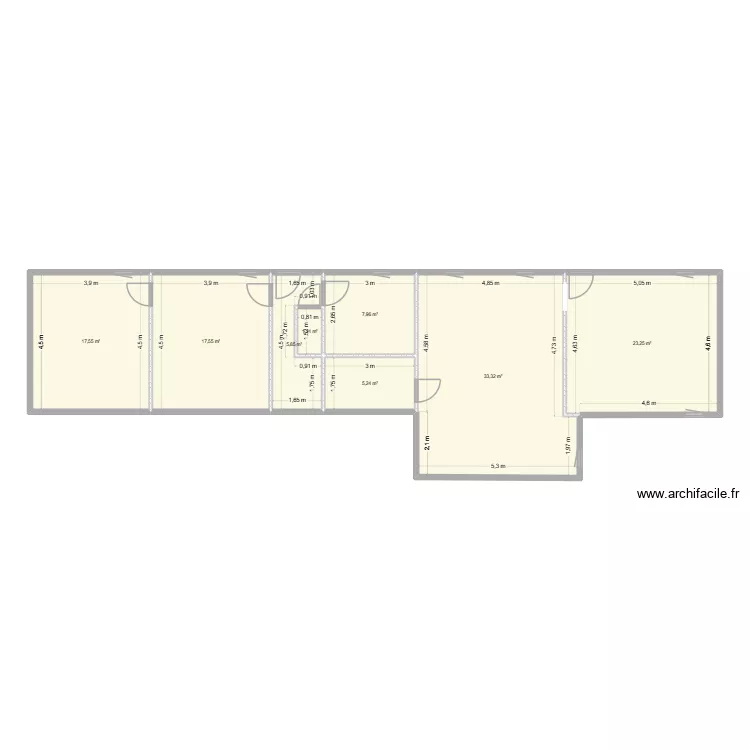 Saint Algis Version initial. Plan de 