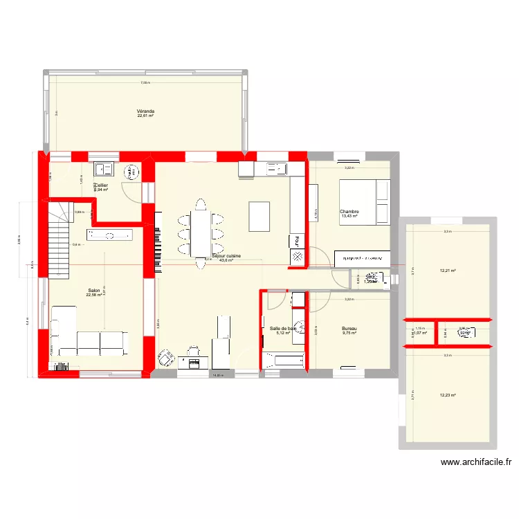 plan base extension 1. Plan de 