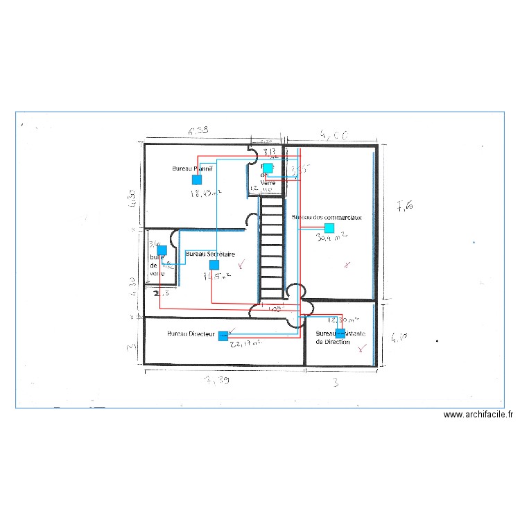 SCI les colombes Modif r+1. Plan de 0 pièce et 0 m2